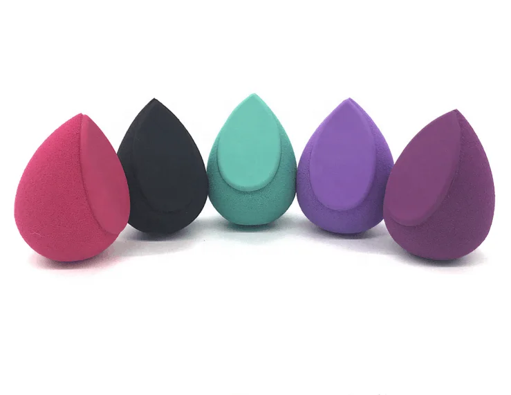 Professional Teardrop Gourd Shape Beauty Accessories Cosmetic 3d Silicone Makeup Puff Makeup Applicator Beauty Sponge Blender CE