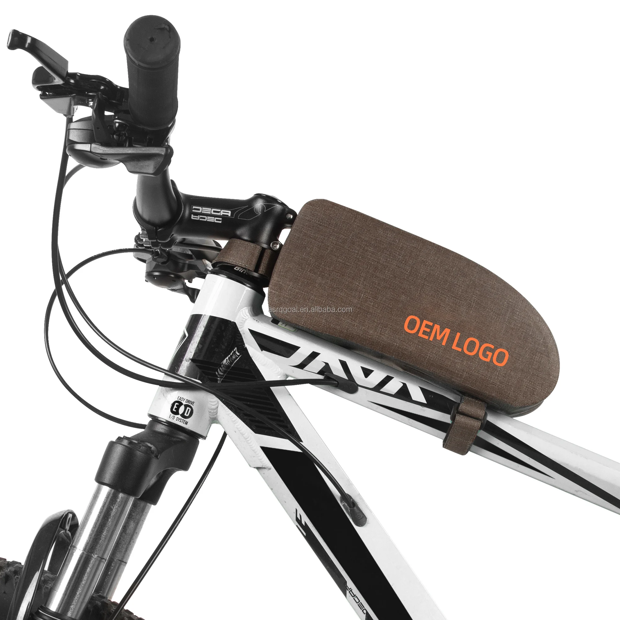 ASRQGOAL full waterproof frame front bag, custom logo mountain bike bag, bike frame multi function tool bag