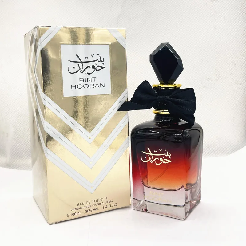 Hot perfume black noble bow tie Arab men and women perfume Middle East foreign trade cross border fragrance Dubai