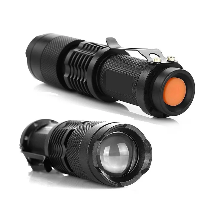 Kongbo SK-68 3 режима Мини Q5 светодиодный фонарик Фонарь тактический фонарь регулируемый фокус Масштабируемые Свет