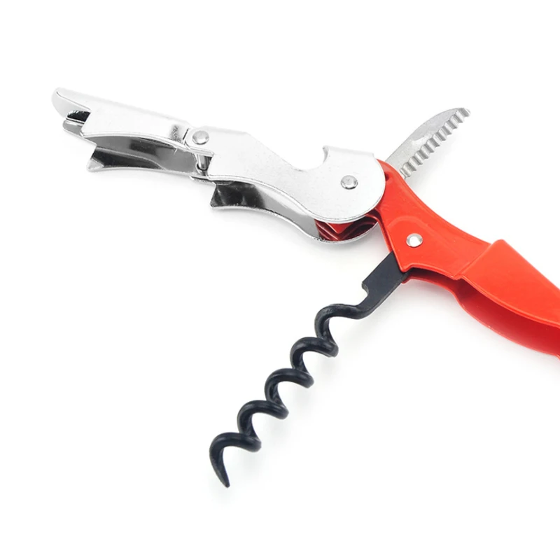 Нержавеющая сталь на заказ портативный штопор открывалка для бутылок вина пустой Многофункциональный матель выгравированный логотип бар открывалка для пивных бутылок