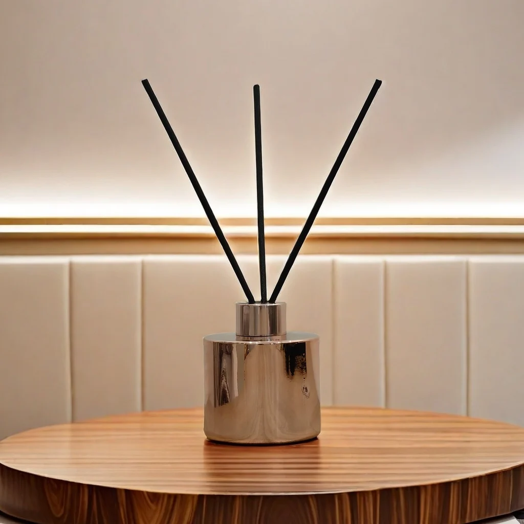 Woody Scent 120ml Reed Diffuser Aromagic Luxury Sets Packaging Rich Fragrance with Baltic Sea Amber Aroma Sticks for Home Hotel