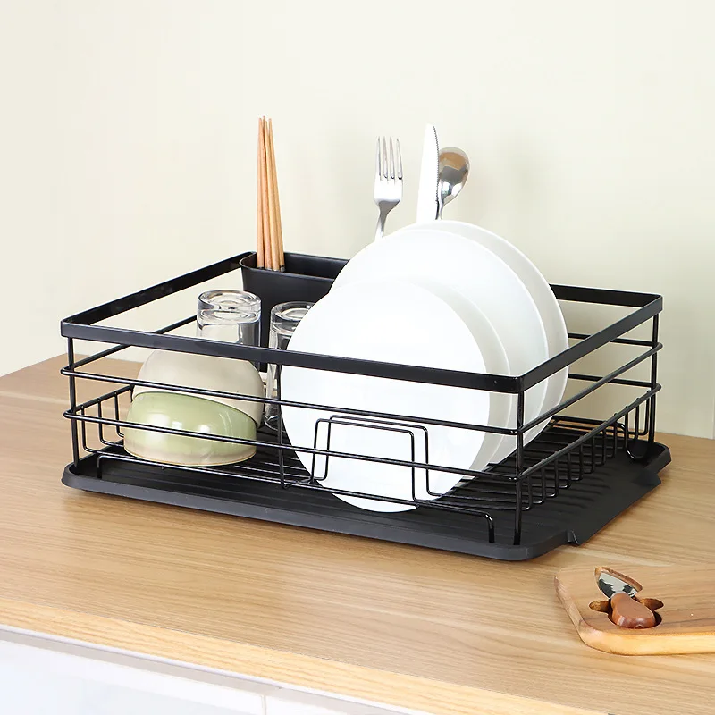Multifunctional Kitchen Storage Shelf Bowl Organizer Home Rack Over The Sink Dish Drying Rack with Drainer Kitchen Accessories