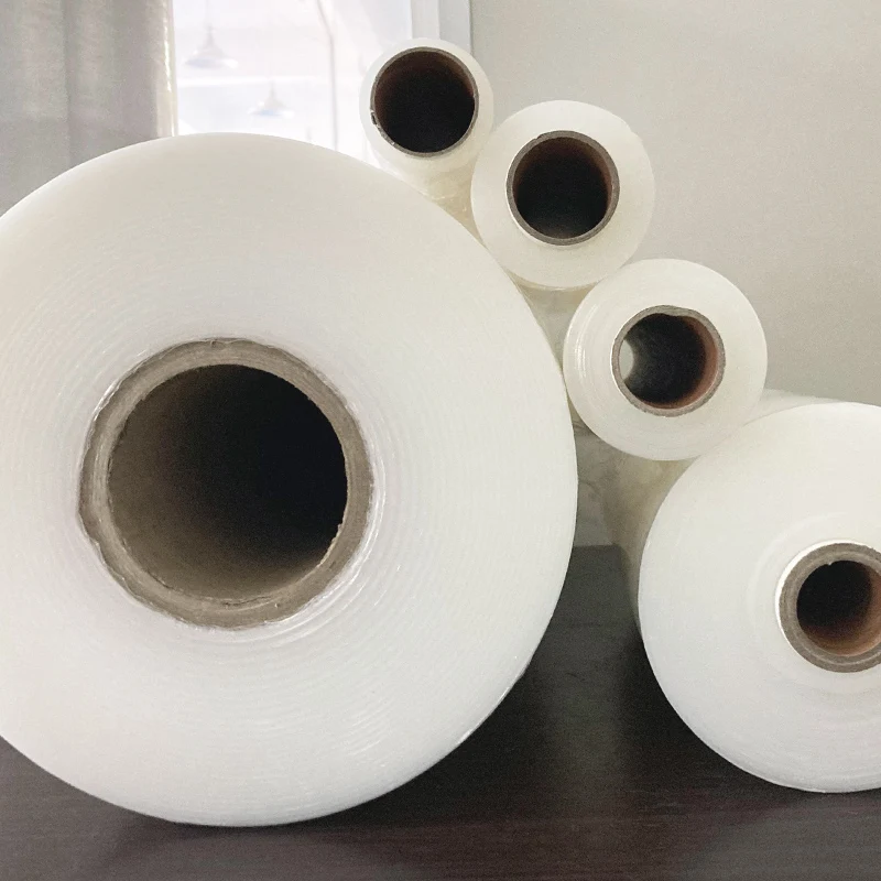 30cmX300m high quality cutting box resistant tray wrapper point break perforated mushroom holes diespenser cling film food wrap