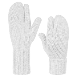 Source Manufacturer White Warm Winter Cold-Proof Warm Thumb Bag Cover Blended Wool Two-Finger Bag Cover