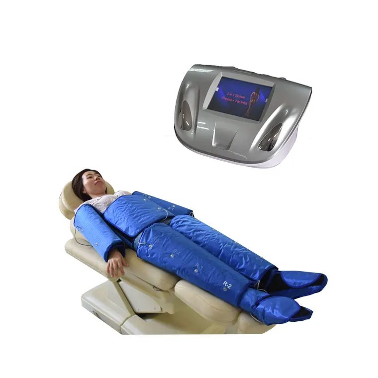 2022 new modle 2 In 1 Far Infrared pressotherapy machine lymphatic Slimming Beauty Home Equipment WS17