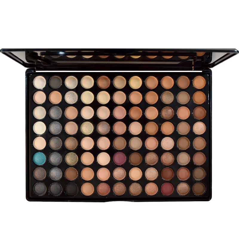 88 color makeup eye shadow box bead matte waterproof eye shadow palette custom logo