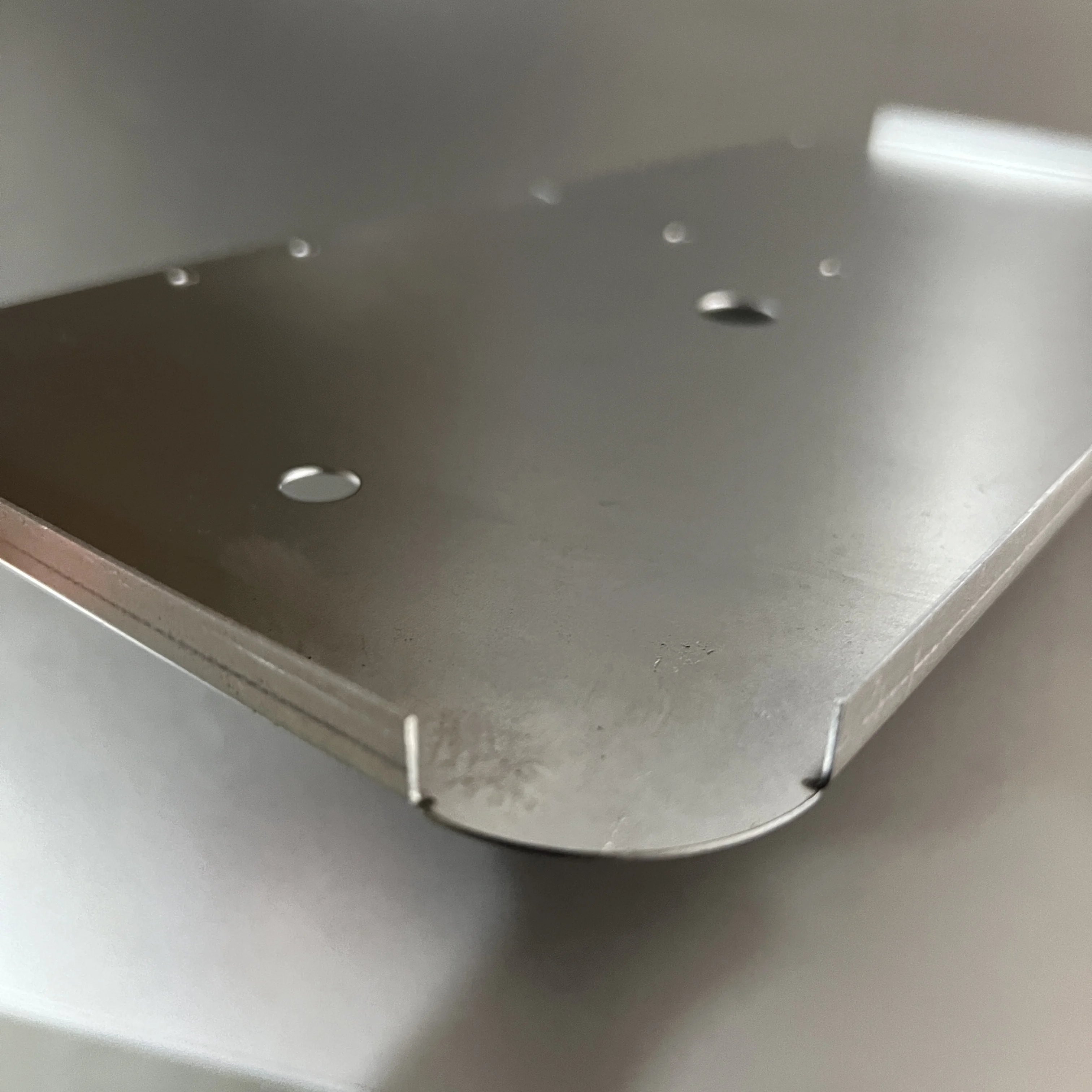 precision sheet welded metal equipment box enclosure bending part fabrication  custom plates design forming steel cabinet