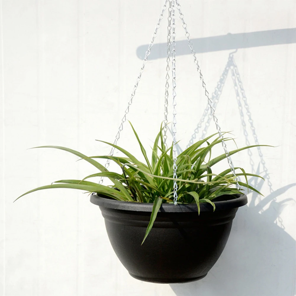 Best Selling Creative Wall Hanging Green Radish Succulent Flower Pot Plastic Woven Flower Pot Hanging Basket