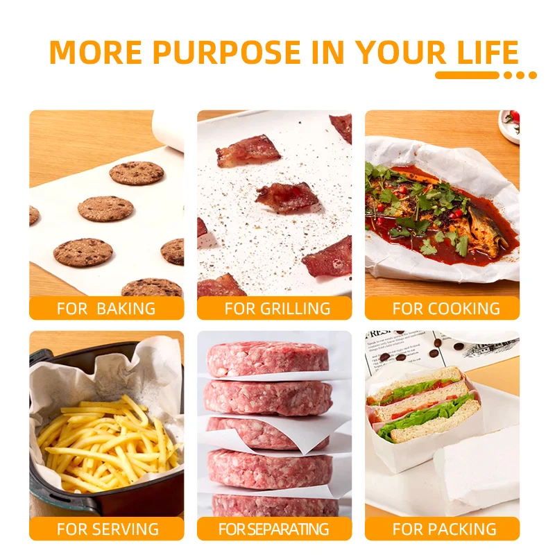 Antigrease pop up folded interfolded wax deli paper sheets 10 x 10.75