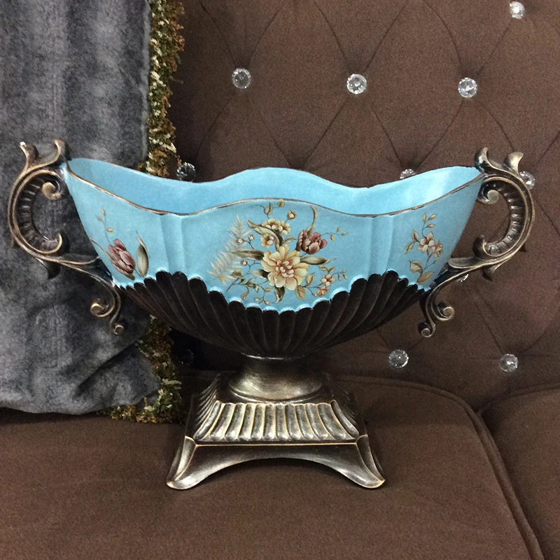 European vintage wall hanging vase living room wall atmosphere decoration Home wall decoration pendant flower pendant flower pot