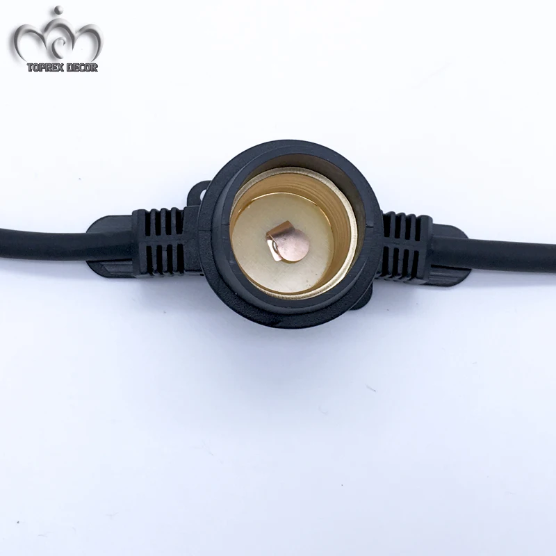 Quality E27 Lamp Holder Festoon Belt IP65 Rated Moving Lights for Festive Party Supplies and Events Lighting
