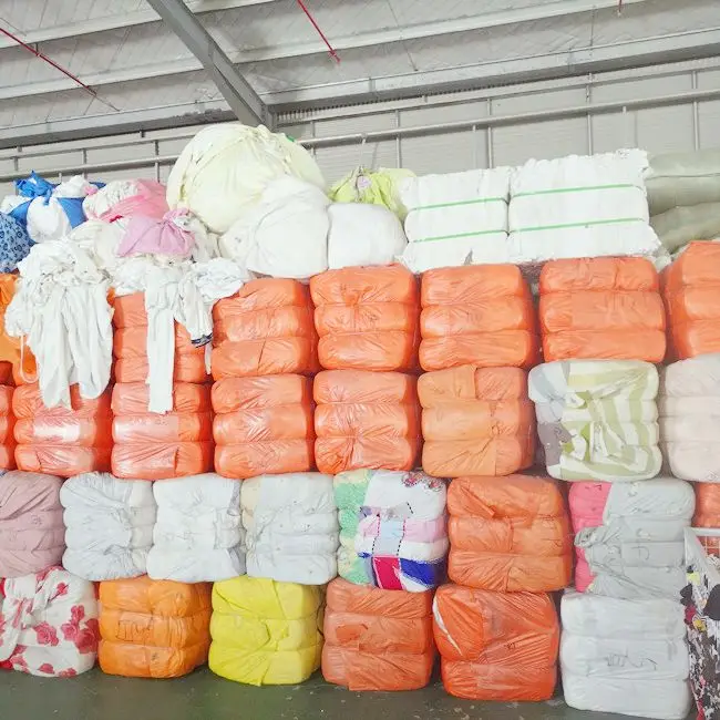 Cheap Used Cloth Scraps Cotton Cleaning Rags Colored 100% Cotton T-shirt Marine Cleaning Wiping Rags