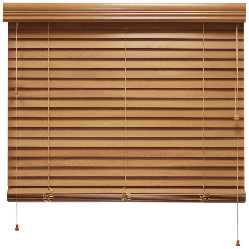 High-class Best Selling Solid Wood Wooden Material Basswood Venetian Blind
