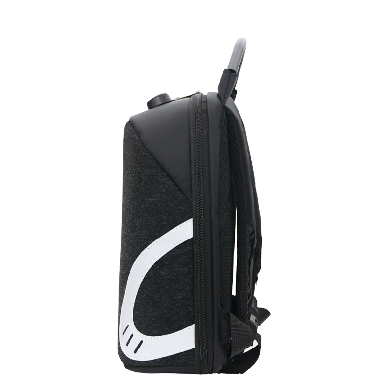 Waterproof Anti-Theft USB Charging Port Password Lock Key Hook College Students Unisex Zipper Closure Laptop Backpack