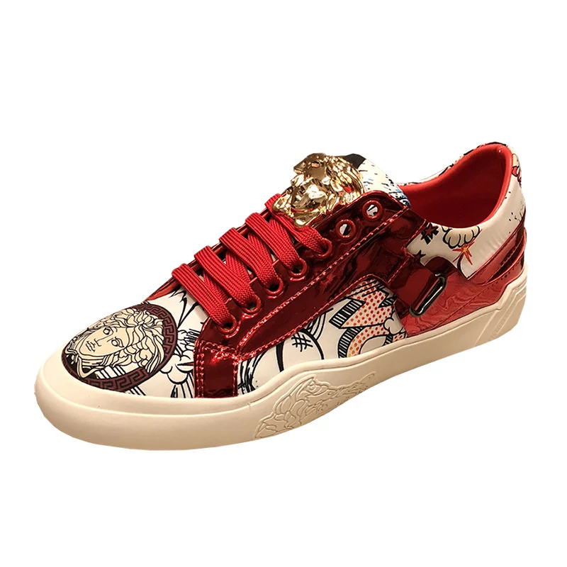 
Летняя дышащая модная цветная повседневная обувь; Мужская Роскошная обувь высокого качества 