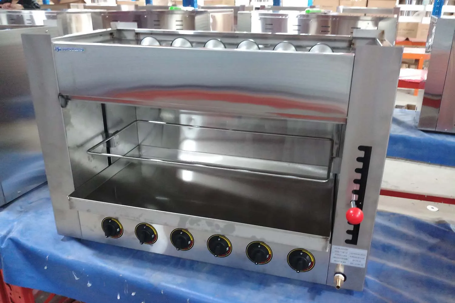 TT-WE112A High Quality Kitchen Gas Infrared Salamander Broiler Grill