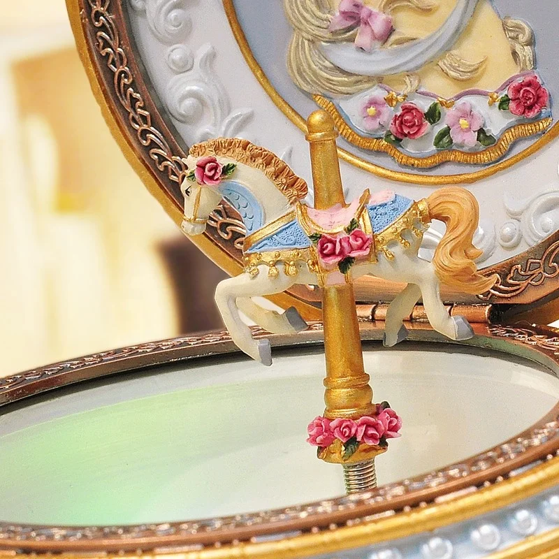 Popular merry-go-round best selling christmas gifts 2019 musicbox