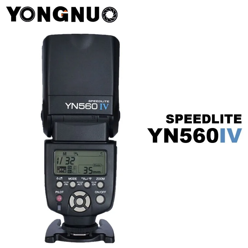 Горячая Распродажа Yongnuo YN560IV Speedlite 2 4G беспроводное радио Master Slave Flash YN560 IV для DSLR
