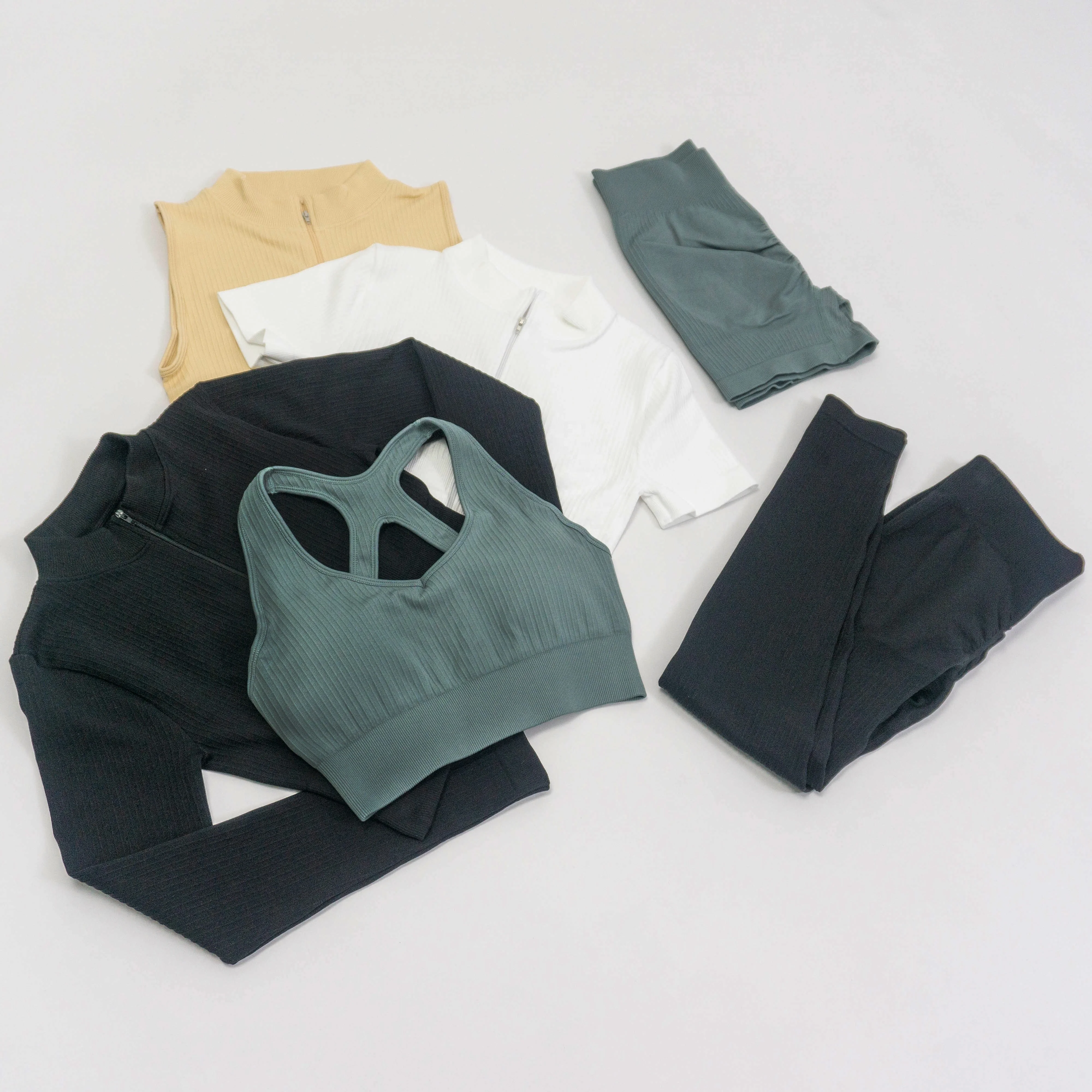 Wholesale Custom Fitness Apparel High Quality Gym Clothes Sports Bra Sets For Women