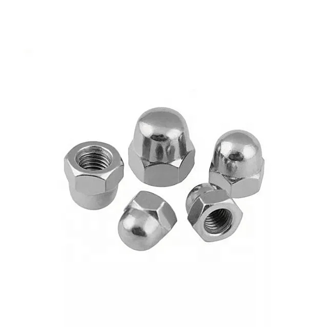 Low price din1587 hexagon cap nut