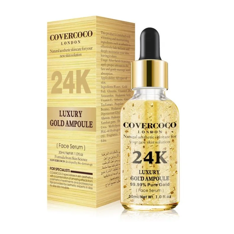 Skin Care Gold Serum 24k Facial Anti-aging SerumOrganic Collagen 24K Gold Serum