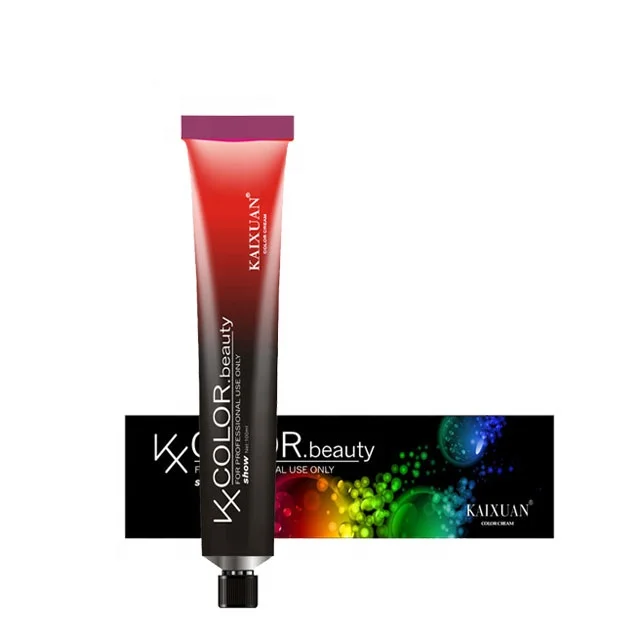 China Black Hair Dye Low Ammonia Color Cream Hair Dye For Professional Salon Non Allergic