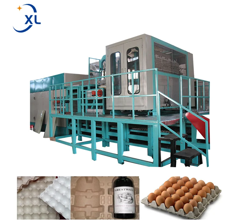 Egg box size egg tray machine CE