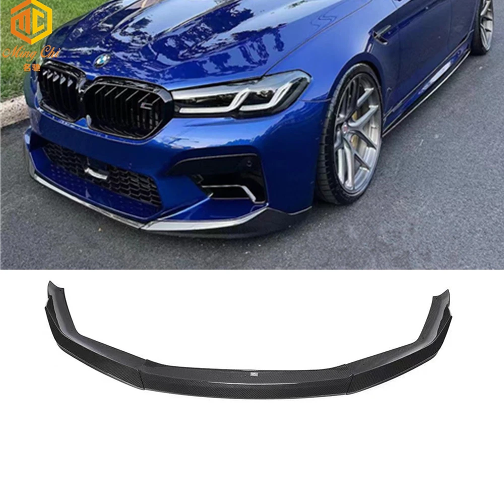 Для BMW F90 M5 производительность углеродное волокно передняя губа углеродная для LCI