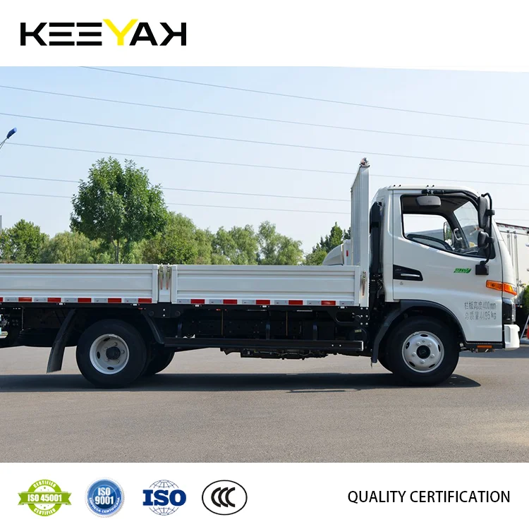Новый грузовой автомобиль JAC 4x2 3 тонны 5 тонн 7 junling V5 дизельный грузовик cummins 150 л.с. Легкий Грузовой забор для продажи
