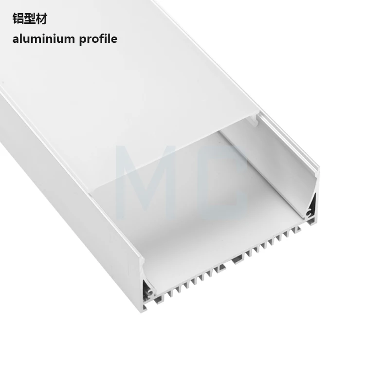 100*32mm Aluminum LED strip light profile/channel track/housing/mounting profile/shapes/Linear