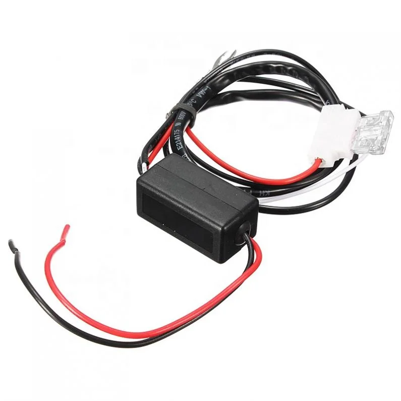 Universal Car Daytime Running Lights Led Strip Drl Fog Turn Signal Load Resistors Load Resistor LED DRL Resistor