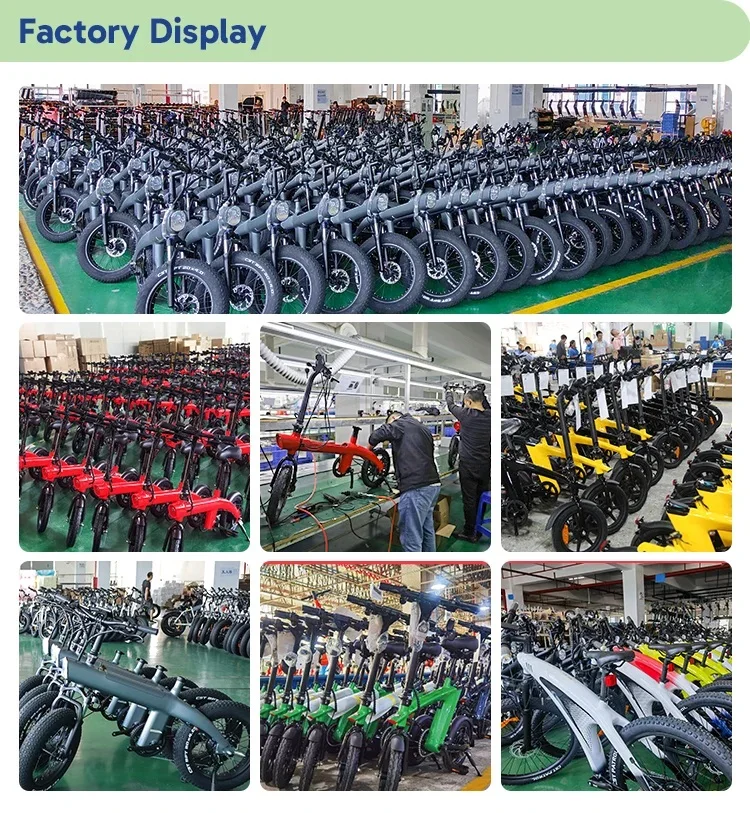 2024 NEW Design Fashion Electric Bike Removable Battery 36V10AH 55KM 14 Inch Air Tire Finger unlock Folding Ehelctronic Bicycle