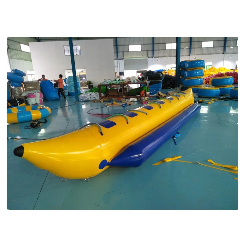 
Cheap price inflatable banana boat inflatable water toys for 7 seaters. 