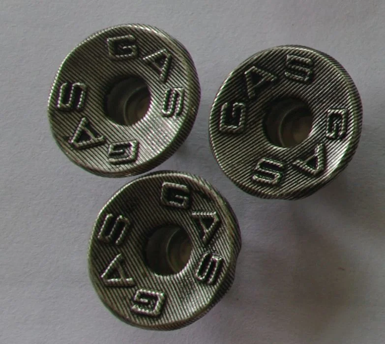 high quality 20mm out of shape open cap denim metal brass shank jeans button for clothing