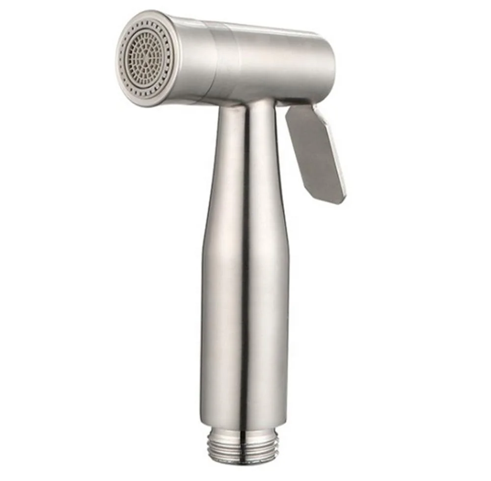 ANNWA Foshan shattaf kit dual function 2 sprayer with anti twist bidet hose 360 free rotation sprayer bidet for toilet USPQ02