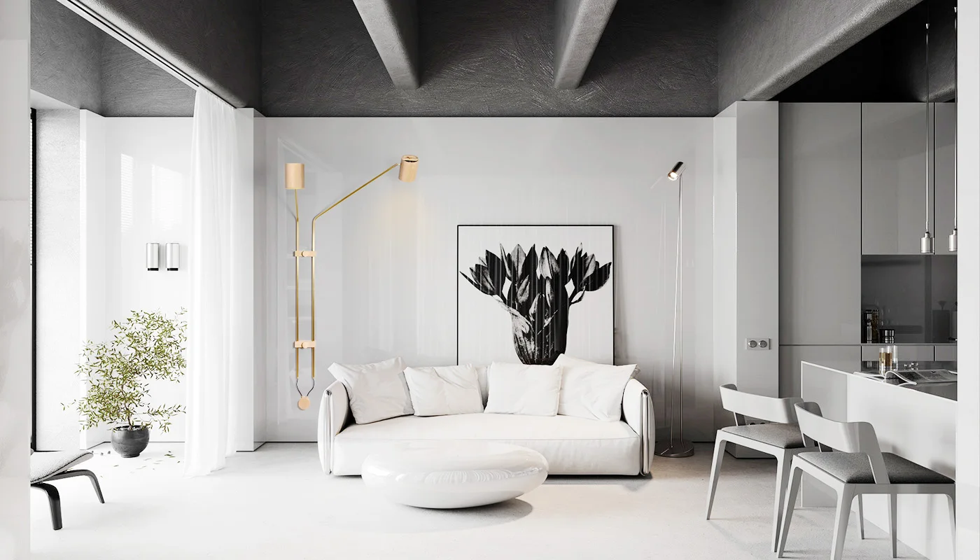 Luxury  Minimalism Oakwood Copper two heads large wall lamp for living room hotel lobby customized wall Lighting