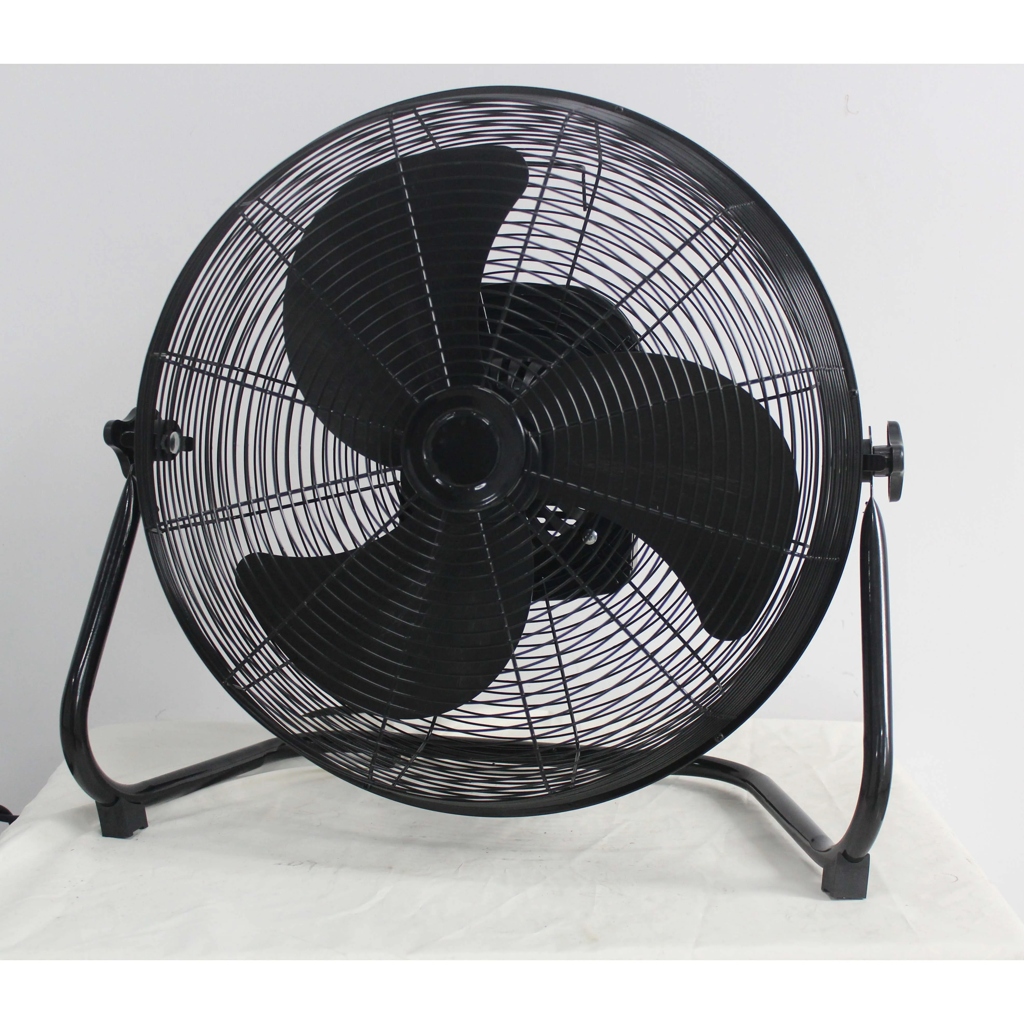 Полностью Металлический Высокоскоростной напольный вентилятор, промышленный вентилятор