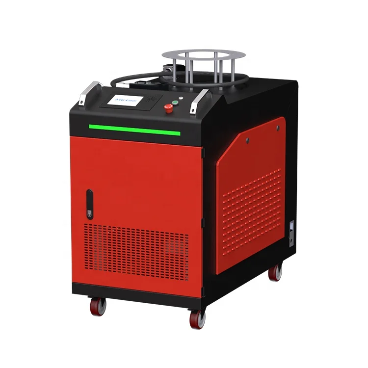 China 1000w 1500w 2000w laser cleaning machine for thick paint and rust removal