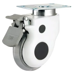 Больничные кровати на колесиках WH 3/4/5 дюйма, ролики для кроватей для кормления, аксессуары для медицинских кроватей, больничные кровати, колеса