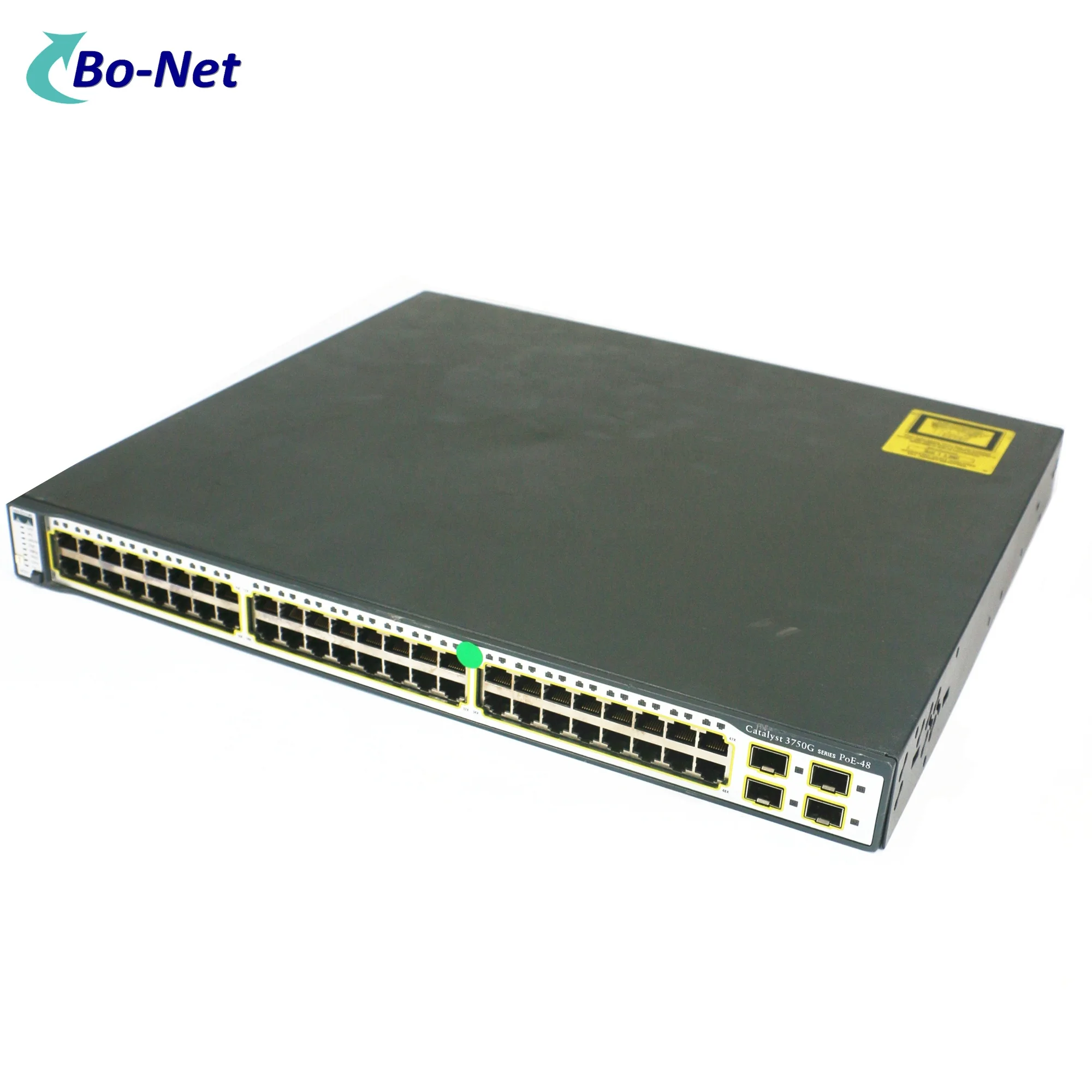 WS-C3750G-48PS-S Used 3750 Series 48 Port Gigabit Layer 3 Managed Stackable Switch