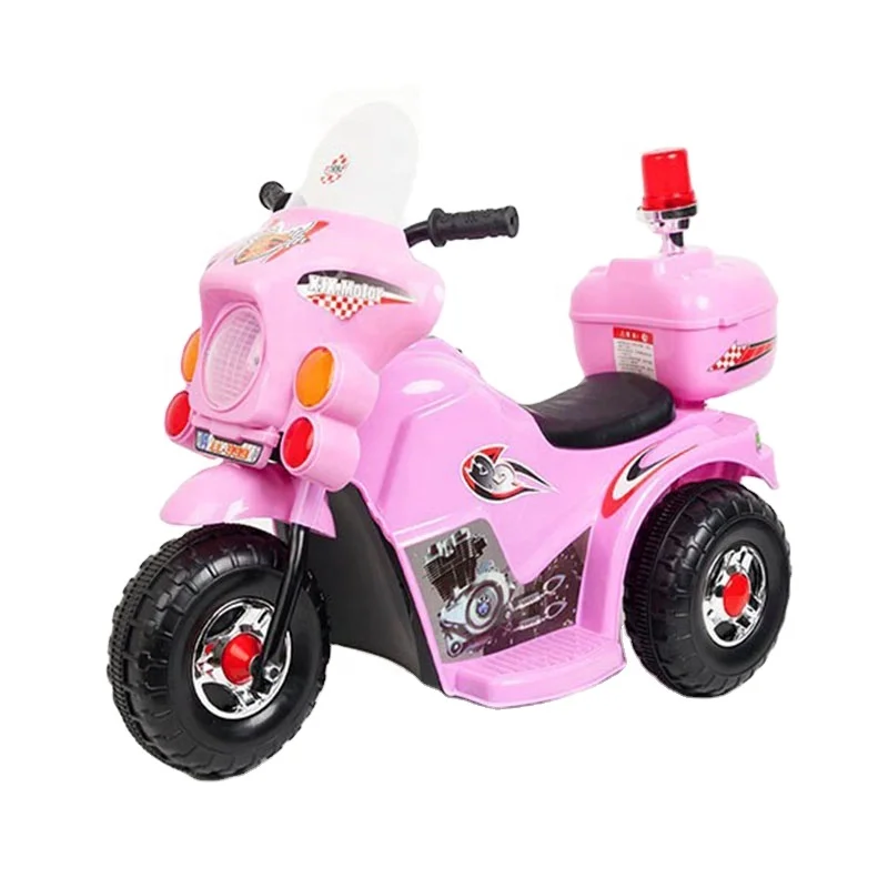 Hot model 6V kid battery operated motor bike with multi function and LED kids motorcycle