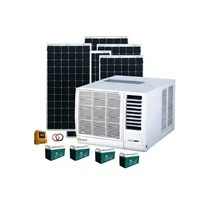 48V DC Solar Panel Air Conditioner Off Grid Solar Air Conditioner Manufacturer Inverter Split Wall Mounted 9000btu 1Hp 12000BTU
