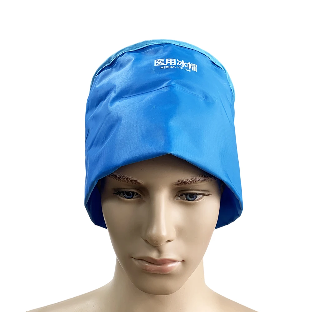 Rehabilitation Therapy Supplies Chemotherapy Ice Cap Gel Ice Pack Hat for Cold Compress Pain Relief