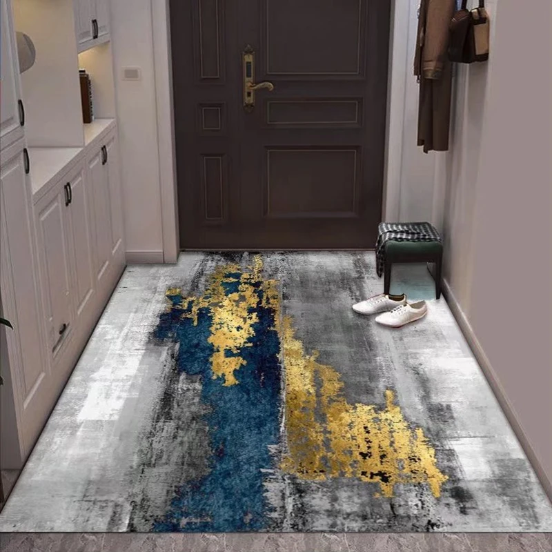 Manufacturer Modern Printed 200*300Cm Anti-Slip Shiny Soft Velvet Dining Room Rug Home Carpet