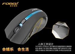 Amazons hot FV-W9 wireless computer mouse silent rechargeable ergonomic vertical mouse