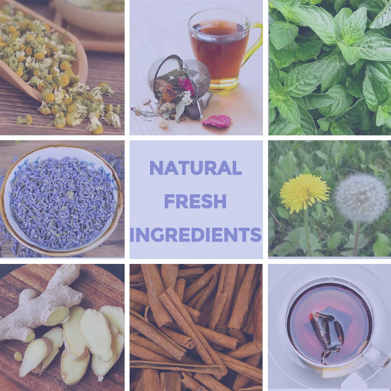 Private Label herbal tea for sleep with chamomile and lavender sleeping tea