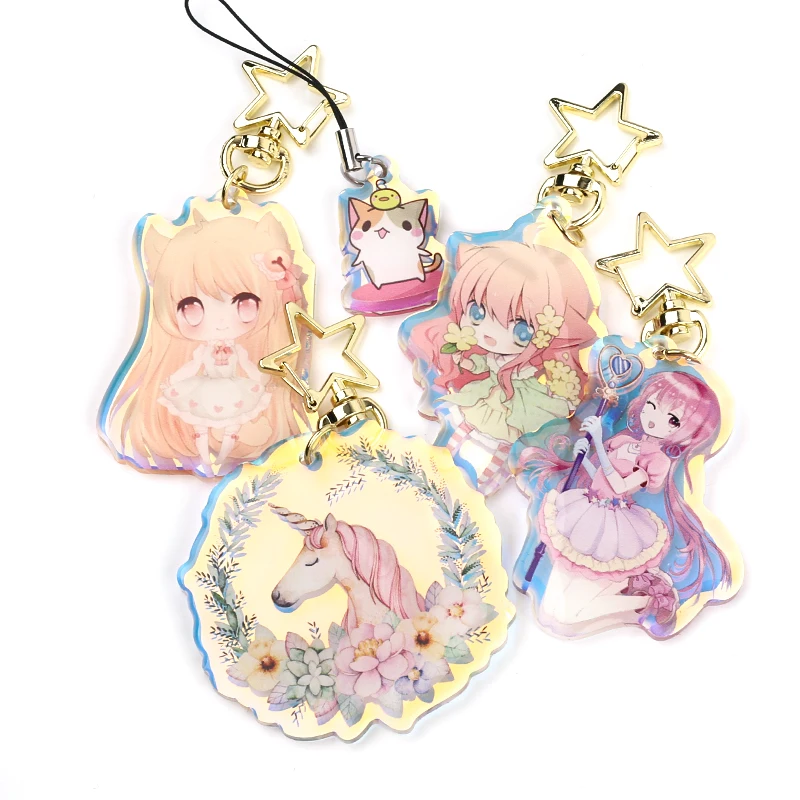 Personalized Cool Custom Logo 3D/2D clear epoxy keychain gift decorate taekwondo milk keychain manufacturers