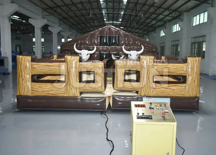 Best quality hot sale inflatable adults games electronic mechanical bull price for sale