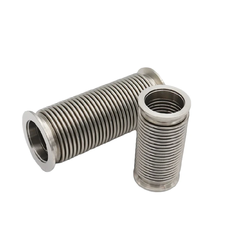 Vacuum Corrugated Tube Stainless Steel Flexible Expandable Hose - Soft Connection